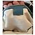 Borsa a spalla Gucci Bamboo grande in pelle blu - vista 5