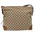 Borsa a Spalla GG Canvas Gucci Beige Argento 308930 Auth yk18742 - vista 2