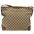 Borsa a Spalla GG Canvas Gucci Beige Argento 308930 Auth yk18742 - vista 3
