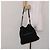 Borsa a Spalla GUCCI in Tela Nera Argento 001 4021 Auth ep9915 Nero - vista 22