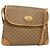 Gucci Borsa a Spalla Micro GG Supreme PVC Beige Oro 007 92 5548 Auth BA4470 D'oro