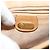 Gucci Borsa a Spalla Micro GG Supreme PVC Beige Oro 007 92 5548 Auth BA4470 D'oro - vista 16