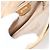 Gucci Borsa a Spalla Micro GG Supreme PVC Beige Oro 007 92 5548 Auth BA4470 D'oro - vista 17