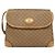 Gucci Borsa a Spalla Micro GG Supreme PVC Beige Oro 007 92 5548 Auth BA4470 D'oro - vista 2