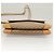 Gucci Borsa a Spalla Micro GG Supreme PVC Beige Oro 007 92 5548 Auth BA4470 D'oro - vista 9