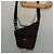 Borsa a Spalla Salvatore Ferragamo Nylon Marrone Argento Autentica BA4348 - vista 22