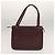BALLY Borsa a Spalla in Pelle 3 Pezzi Bordeaux Nero Auth BA4827 Bordò - vista 16