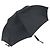 Ombrello pieghevole CHANEL & custodia per ombrello in nylon nero CC Auth 132558