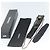 Ombrello pieghevole CHANEL & custodia per ombrello in nylon nero CC Auth 132558 - vista 11