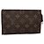 LOUIS VUITTON Monogram Bucket PM Accessory Pouch LV Auth 136375