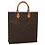 LOUIS VUITTON Bolsa Sac Plat Monogram M51140 LV Auth 136656 Monograma
