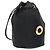Pochette CÉLINE Nylon Nero Oro Auth 129752 D'oro