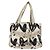 CHANEL Borsa Tote Canvas Bianca Argento CC Auth 134829 Bianco - vista 2