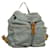 PRADA Backpack Nylon Light Blue Silver Auth 134383 Silvery