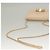 Borsa a Spalla Chain Vala in Pelle Beige Oro Auth 133406 di Salvatore Ferragamo - vista 8