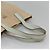 PRADA Tote Bag aus Canvas Beige Silber Authentisch 135383 - Ansicht 7
