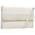 Gucci Borsa a Spalla Micro GG Supreme PVC Bianco Oro 004 58 0264 Auth 133321 D'oro