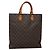 LOUIS VUITTON Borsa Sac Plat Monogram M51140 LV Auth BA4652 Monogramma