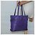 Borsa Tote Prada in nylon viola argento Auth BA4659 Porpora - vista 22