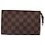 LOUIS VUITTON Pochette Marais Damier Ebene LV Auth 136870 - vista 13