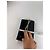 Clutch in pelle e tela vintage Givenchy nero e oro - vista 12