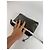 Céline Vintage Celine Macadam Monogram Leder Clutch grau navy Marineblau - Ansicht 11