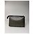 Céline Vintage Celine Macadam Monogram Leder Clutch grau navy Marineblau - Ansicht 2