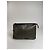 Céline Vintage Celine Macadam Monogram Leder Clutch grau navy Marineblau - Ansicht 5