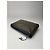 Céline Vintage Celine Macadam Monogram Leder Clutch grau navy Marineblau - Ansicht 7