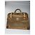 Triomphe Céline Vintage Celine Paris Monogramm Leder Reisetasche goldbraun Golden