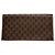 Triomphe Céline Vintage Celine Paris monogram ID holder / Card holder brown