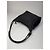 Vintage Gucci Leder Baumwolltasche schwarz - Ansicht 7