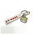 Louis Vuitton NIGO Collaboration Dragonne LV MADE Strap Bag Charm Keychain White Red
