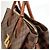 Borsa tote Damier Ascot Louis Vuitton Marrone - vista 6