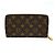 Louis Vuitton Monogram Vivienne Freizeitpark Zippy Geldbörse Braun - Ansicht 2