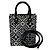 Borsa Petite Sac Plat in Jacquard Monogram Louis Vuitton Nero Blu