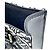 Borsa Petite Sac Plat in Jacquard Monogram Louis Vuitton Nero Blu - vista 5