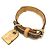 Louis Vuitton Monogram Dog Collar Brown