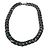 Collana a catena con toppe LV MP2853 di Louis Vuitton Nero Verde - vista 2