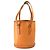 Borsa Tote Petit Bucket PM in Epi Louis Vuitton Arancione - vista 2