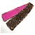 Louis Vuitton Leopardprint Nerzschal Braun Pink - Ansicht 2