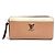 Cartera Larga Zippy Lockme Louis Vuitton Beige Naranja