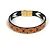 Bracciale Charm Monogramma Louis Vuitton Marrone Nero Bianco - vista 2