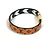 Bracciale Charm Monogramma Louis Vuitton Marrone Nero Bianco - vista 3