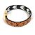 Bracciale Charm Monogramma Louis Vuitton Marrone Nero Bianco - vista 4