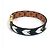 Bracciale Charm Monogramma Louis Vuitton Marrone Nero Bianco - vista 6