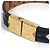 Bracciale Charm Monogramma Louis Vuitton Marrone Nero Bianco - vista 7