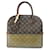 Borsa Louis Vuitton Monogram Studded Marrone Rosso Monogramma