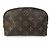 Pochette Cosmetica in Tela Monogram Louis Vuitton Marrone