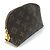 Pochette Cosmetica in Tela Monogram Louis Vuitton Marrone - vista 3